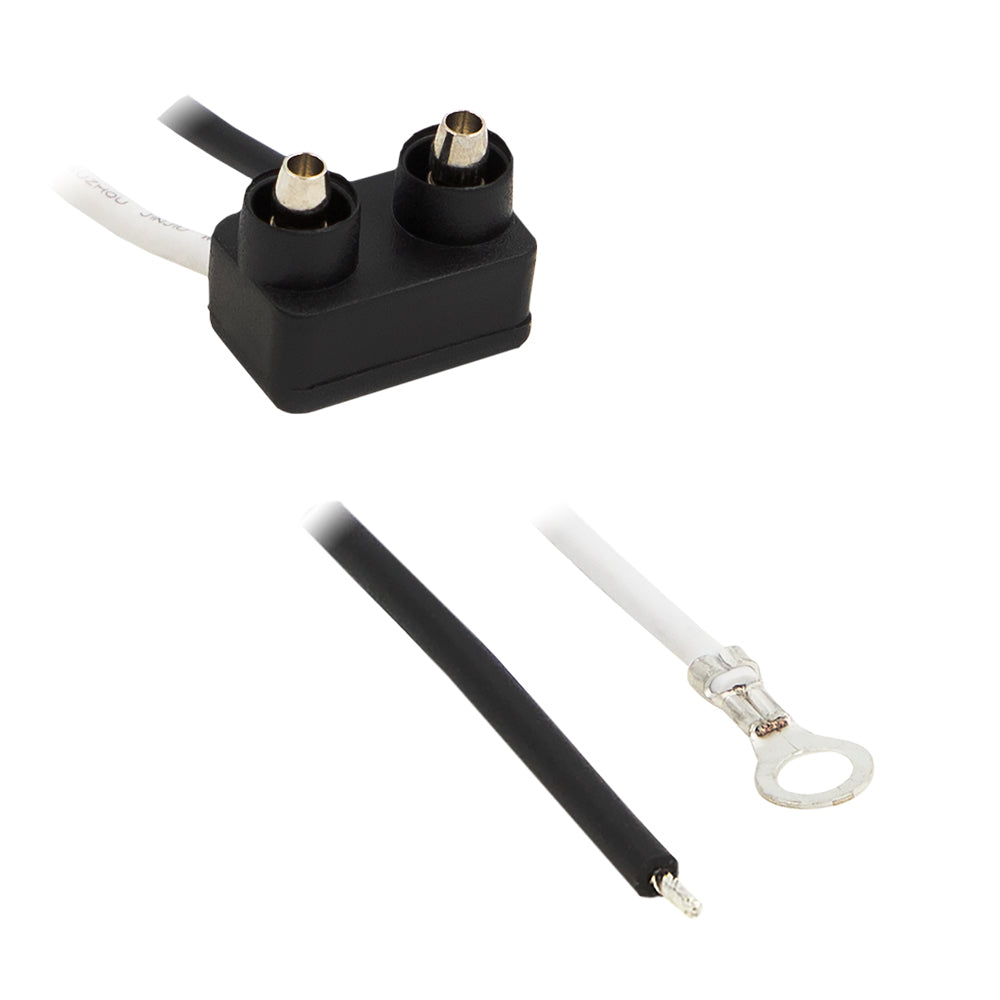 Heise Trailer HE-TRWH02 PL-10 Male 2 Pin Connector - 10-Pack