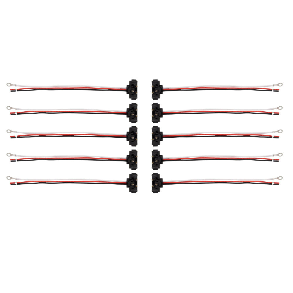 Heise Trailer HE-TRWH03 PL-3 Male Right Angle Connector - 10-Pack