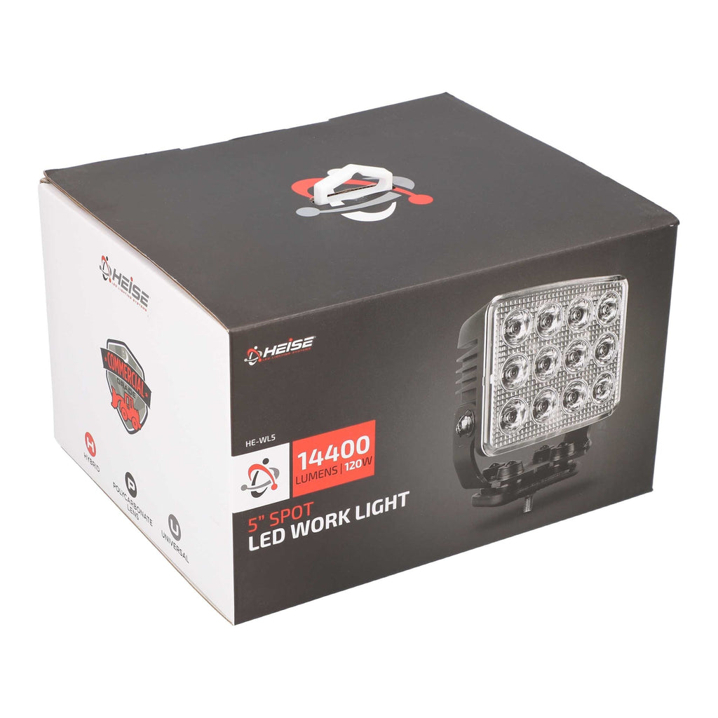 Heise HE-WL5 5" Work Light Spot