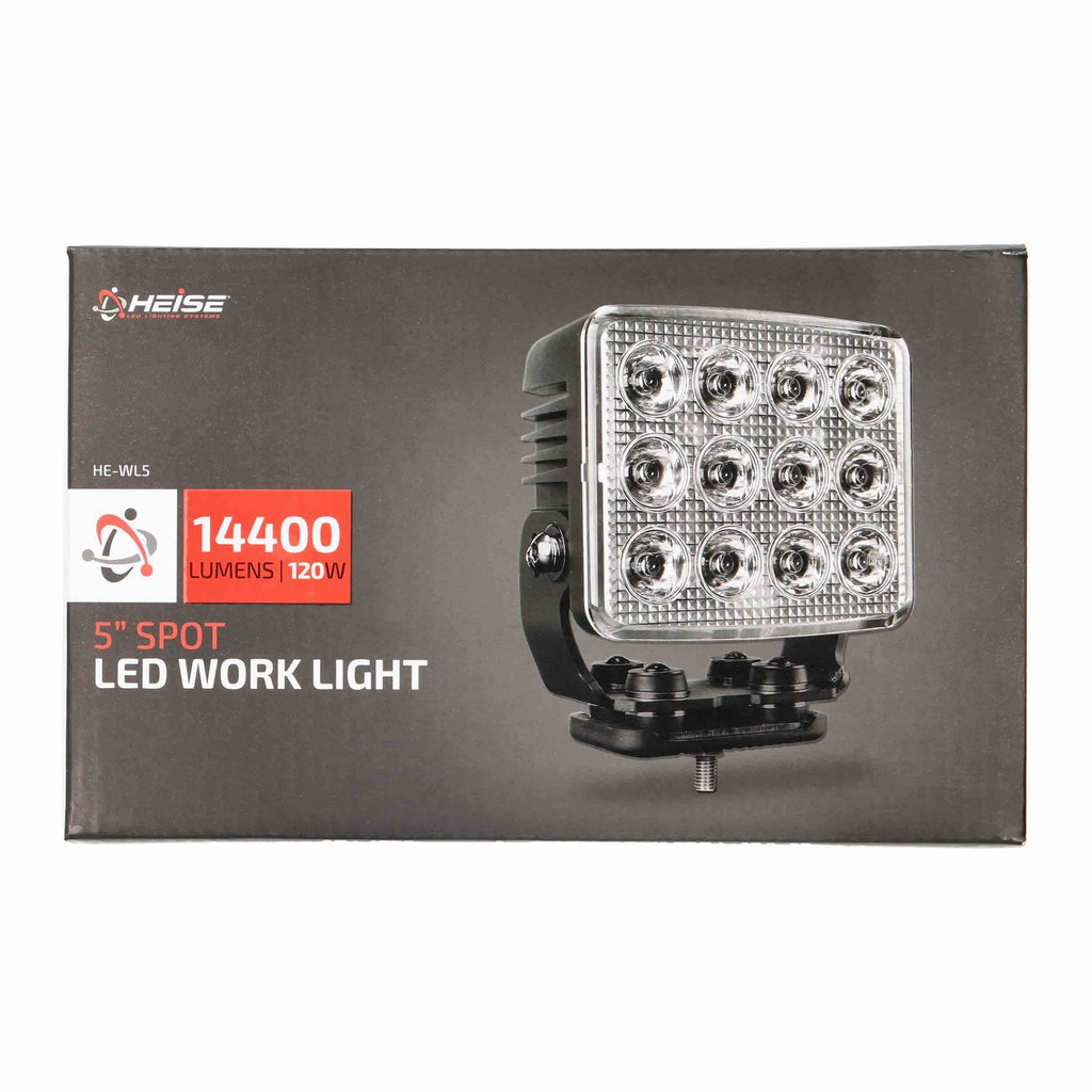 Heise HE-WL5 5" Work Light Spot
