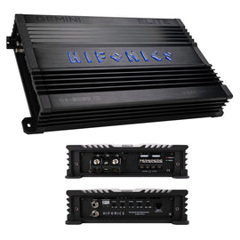 Hifonics GE2500.1D GEMINI ELITE 2500W Subwoofer Mono Amplifier + 4G Amp Kit