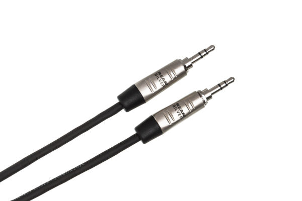 Hosa Pro HMM-010 Stereo Interconnect Cable - 3.5mm REAN TRS Male to Same - 10 foot