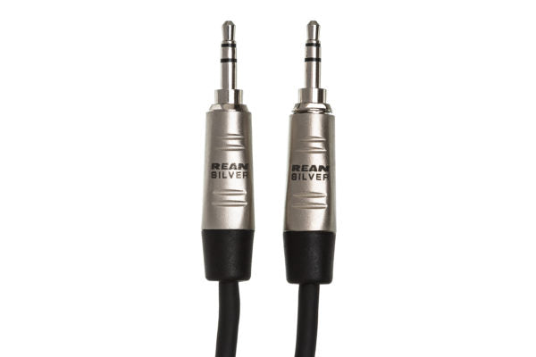 Hosa Pro HMM-015 Stereo Interconnect Cable - 3.5mm REAN TRS Male to Same - 15 foot