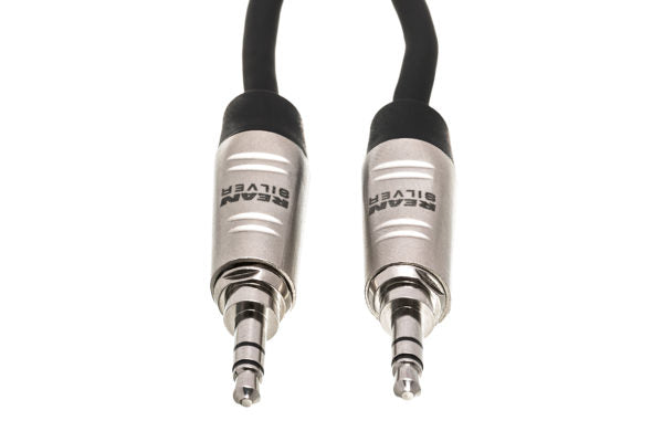 Hosa Pro HMM-015 Stereo Interconnect Cable - 3.5mm REAN TRS Male to Same - 15 foot