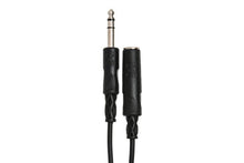 Load image into Gallery viewer, Hosa HPE-325 1/4" TRS Female to 1/4" TRS Male Headphone Extension Cable 25 foot