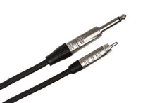 Load image into Gallery viewer, Hosa Pro HPR-015 Unbalanced Interconnect Cable - 1/4-inch TS Male to RCA Male - 15 foot