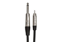 Load image into Gallery viewer, Hosa Pro HPR-003 Unbalanced Interconnect Cable - 1/4-inch TS Male to RCA Male - 3 foot
