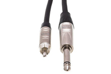 Load image into Gallery viewer, Hosa Pro HPR-015 Unbalanced Interconnect Cable - 1/4-inch TS Male to RCA Male - 15 foot
