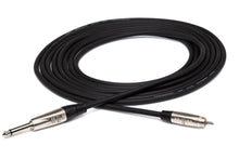 Load image into Gallery viewer, Hosa Pro HPR-003 Unbalanced Interconnect Cable - 1/4-inch TS Male to RCA Male - 3 foot