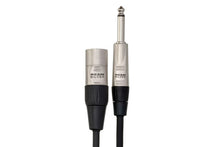 Load image into Gallery viewer, Hosa Pro HPX-003 Unbalanced Interconnect Cable - REAN 1/4-inch TS Male to XLR Male - 3 foot