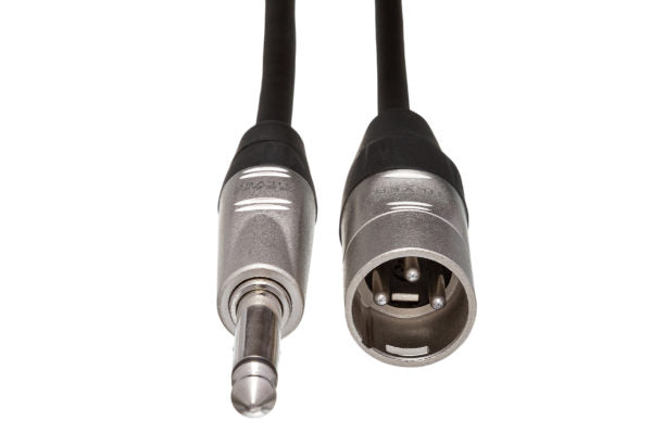 Hosa Pro HPX-003 Unbalanced Interconnect Cable - REAN 1/4-inch TS Male to XLR Male - 3 foot
