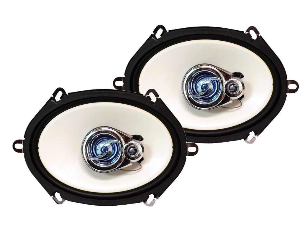 Absolute HQ573 5x7" 3-Way Front or Rear Speakers Fit 1999-2014 Ford F-150