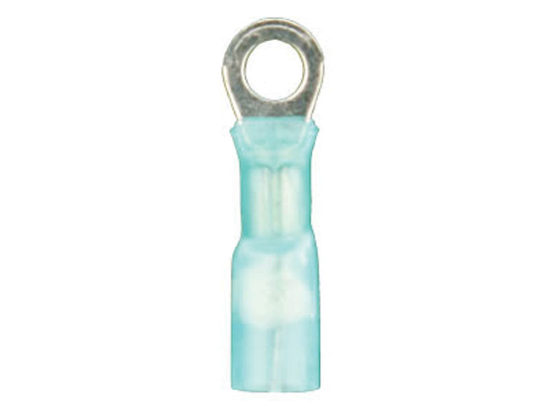 Install Bay HSBRT516 Heat Shrink Blue Ring Terminal 16-14 Gauge 5/16 inch
