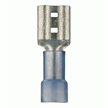 Load image into Gallery viewer, Install Bay HSFBD Heat Shrink Female Blue Quick Disconnects 16-14 Gauge .250
