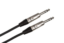 Load image into Gallery viewer, Hosa Pro HSS-100 Balanced Interconnect Cable REAN 1/4" TRS Male to REAN 1/4" TRS Male 100 foot