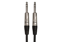 Load image into Gallery viewer, Hosa Pro HSS-100 Balanced Interconnect Cable REAN 1/4" TRS Male to REAN 1/4" TRS Male 100 foot