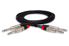 Load image into Gallery viewer, Hosa Pro HSS-020X2 1/4" Stereo Interconnect Cable 20 foot