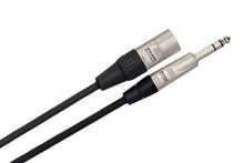 Load image into Gallery viewer, Hosa Pro HSX-015 Balanced Interconnect REAN 1/4" TRS Male to XLR3 Male 15 foot