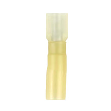 Load image into Gallery viewer, Install Bay HSYMFI Heat Shrink Yellow Male Quick Disconnects 12-10 Gauge .250