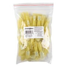 Load image into Gallery viewer, Install Bay HSYMFI Heat Shrink Yellow Male Quick Disconnects 12-10 Gauge .250