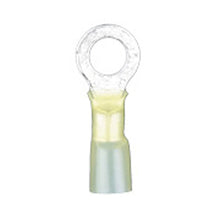 Load image into Gallery viewer, Install Bay HSYRT516 Heat Shrink Yellow Ring Terminal 12-10 Gauge 5/16 inch