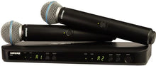 Load image into Gallery viewer, Shure BLX288/B58 Dual Beta 58 Handheld Wireless System Group H10