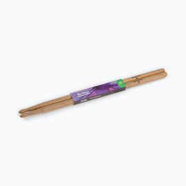On-Stage HW7A Hickory Drum Sticks (7A, Wood Tip, 12pr)