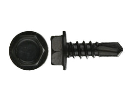 Install Bay HWHT834 Hex Washer Head Tek Screw #8 x 3/4 Inch - Box of 500