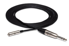 Load image into Gallery viewer, Hosa Pro HXMS-005 Headphone Adapter Cable - REAN 3.5mm TRS Female to 1/4-inch TRS Male - 5 foot