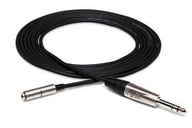 Hosa Pro HXMS-005 Headphone Adapter Cable - REAN 3.5mm TRS Female to 1/4-inch TRS Male - 5 foot