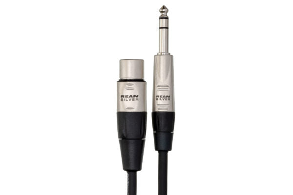 Hosa Pro HXS-030 Balanced Interconnect REAN XLR Female to 1/4" TRS Male 30 foot