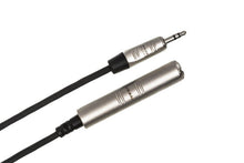 Load image into Gallery viewer, Hosa Pro HXSM-010 Headphone Adaptor Cable - REAN 1/4-inch TRS Female to 3.5 mm TRS Male - 10 foot