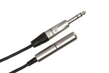 Load image into Gallery viewer, Hosa Pro HXSS-005 Headphone Extension Cable REAN 1/4" TRS Female to 1/4" TRS Male 5 foot