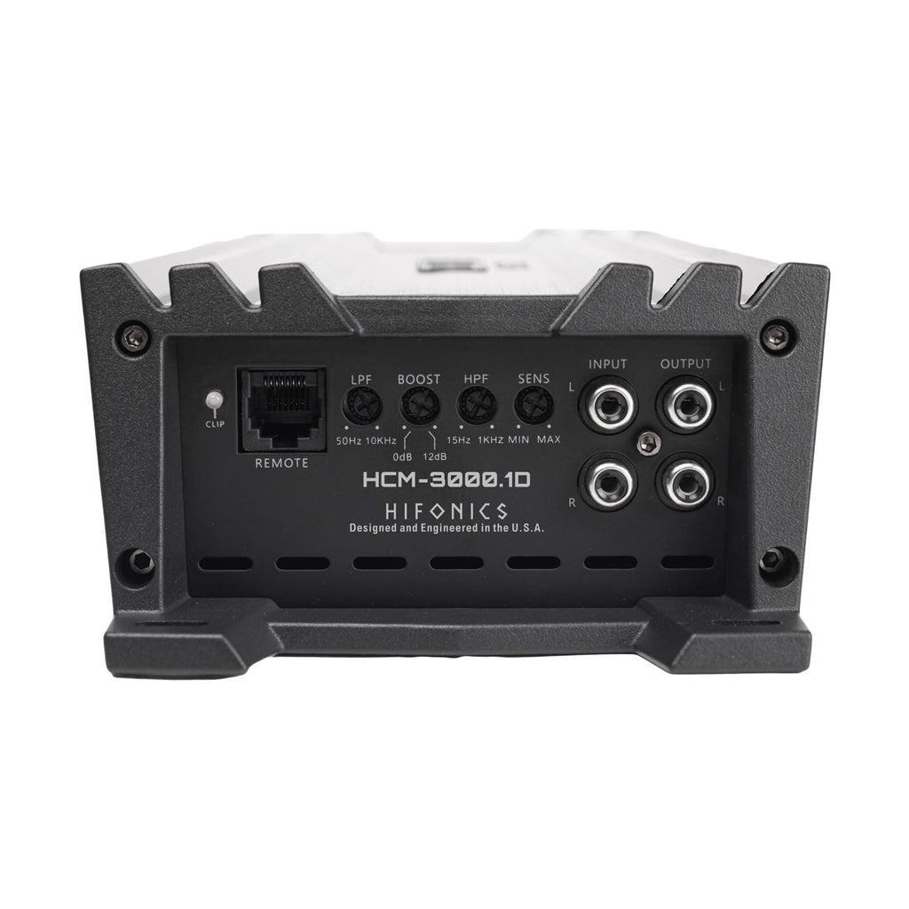 Hifonics HCM-3000.1D Colossus Mini Ultra-compact 3000 Watt Mono Block Amplifier