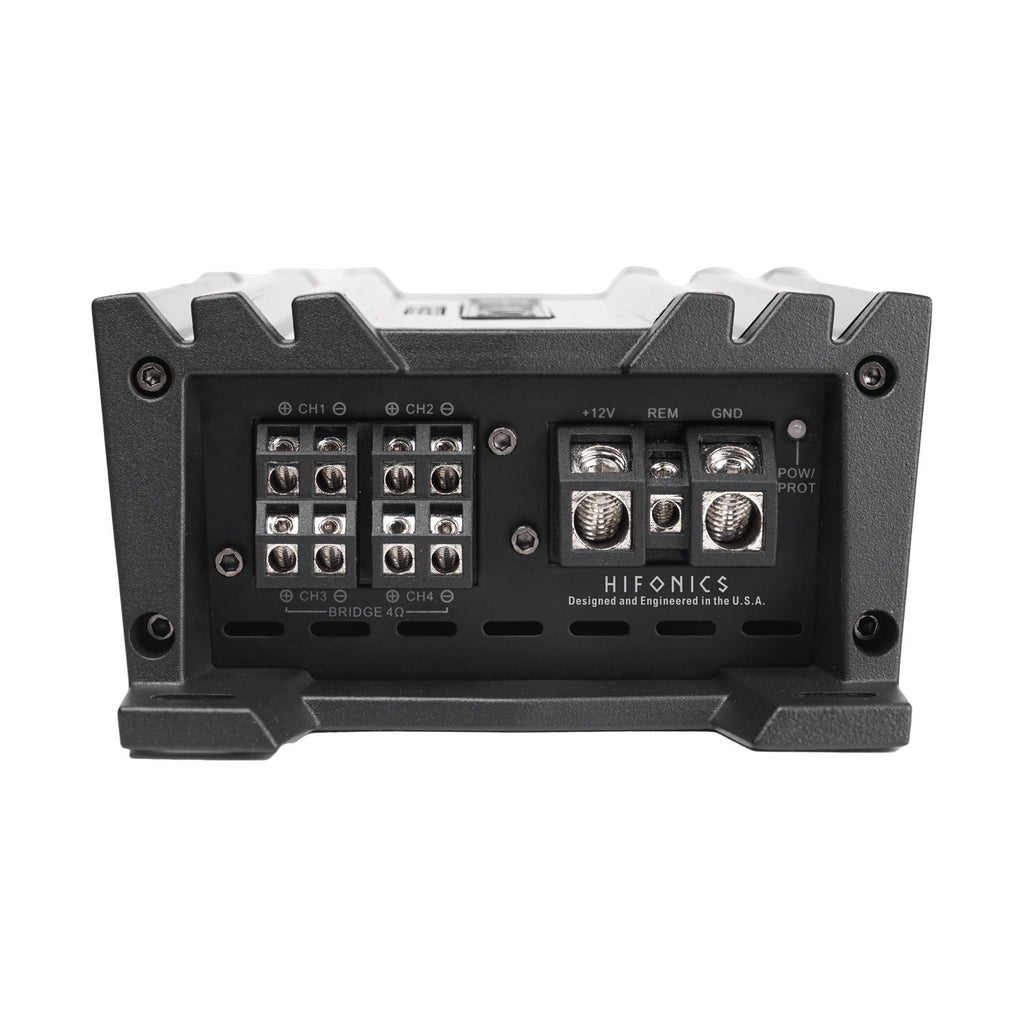 Hifonics HCM-400.4D Colossus Mini Ultra-compact 400 Watt Four Channel Amplifier