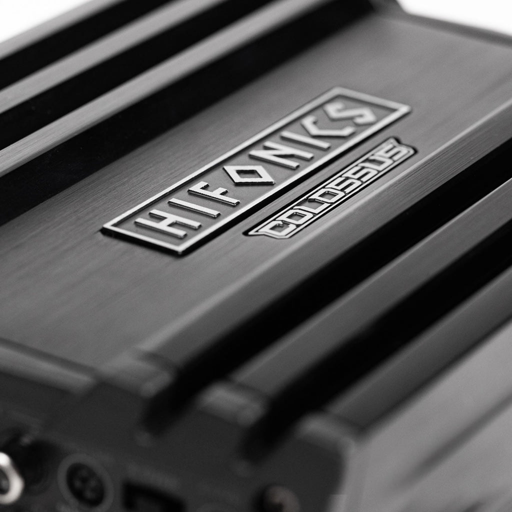 Hifonics HCM-400.4D Colossus Mini Ultra-compact 400 Watt Four Channel Amplifier