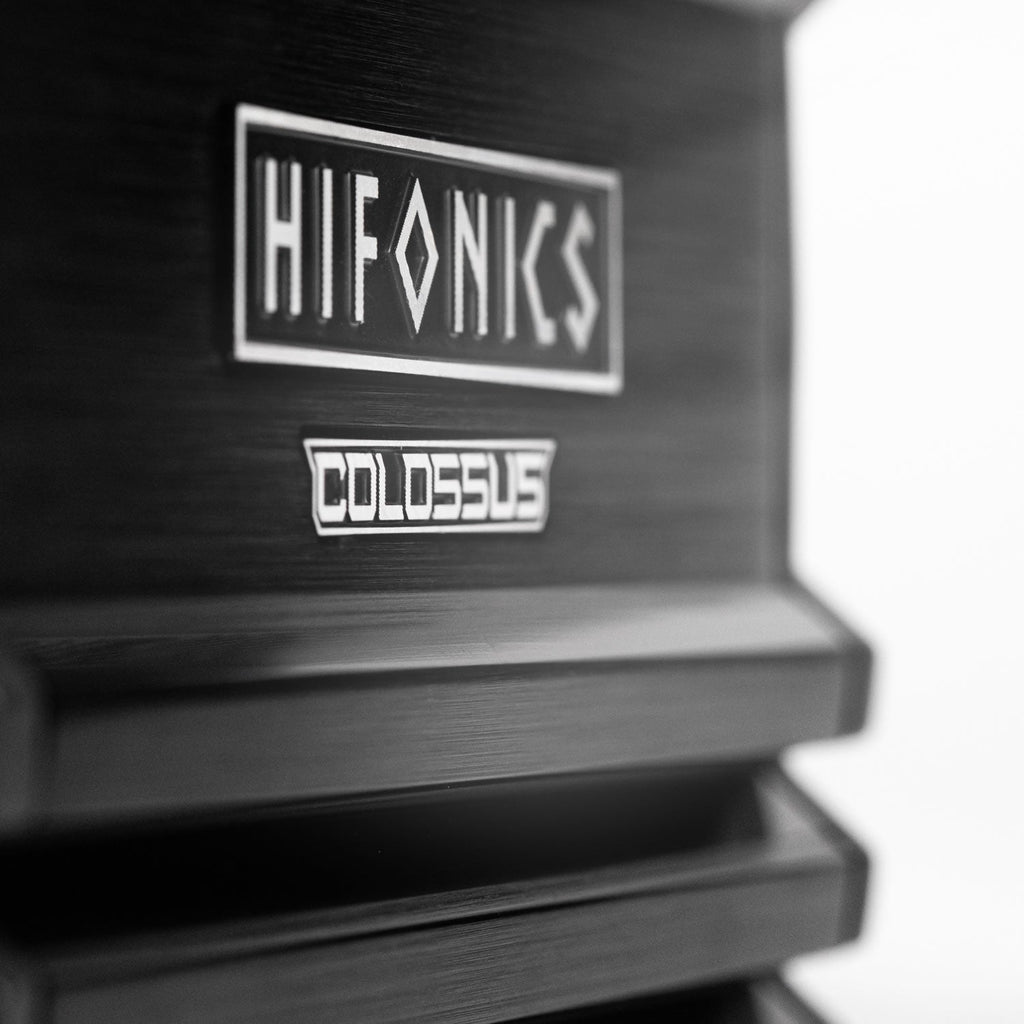 Hifonics HCM-400.4D Colossus Mini Ultra-compact 400 Watt Four Channel Amplifier