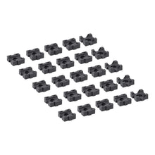 Load image into Gallery viewer, Install Bay IBCTKIT75 100-Piece 8GA to 4GA Modular Cable Management Clamp Set