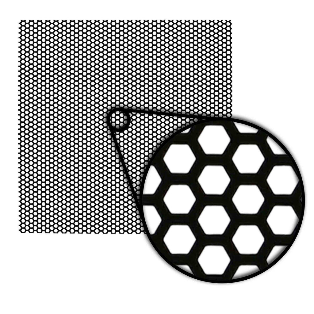 Install Bay IBGMHC18 Metal Mesh Grille Material - Honeycomb Hex Pattern