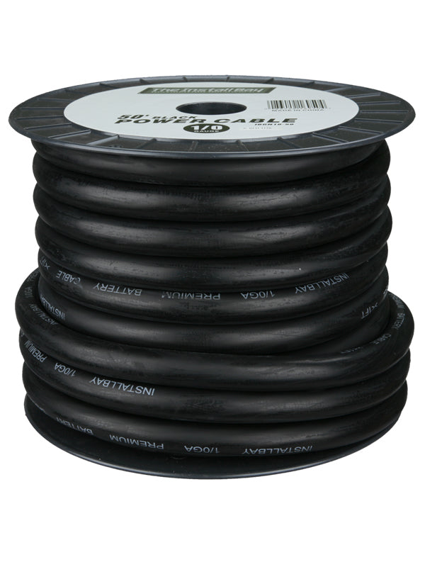 Install Bay IBGN10-50 CCA Value Line Power Cable 1-0 Gauge - 50 Feet