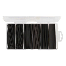 Load image into Gallery viewer, Install Bay IBHST160B Heat Shrink Tubing Kit - 160 Pc 4 in 2:1 Assorted - Black