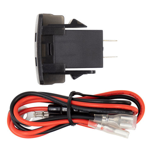 Install Bay IBR106 Dual 2.1A USB Compatible Fits for Toyota W/Volt 2003-2015 - Retail Pack