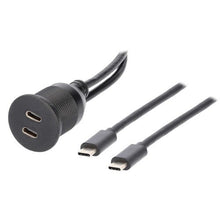Load image into Gallery viewer, Install Bay IBR113 Dual USB-C Charge And Data Flush Mount - Retail Pack
