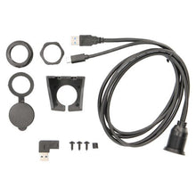 Load image into Gallery viewer, Install Bay IBR114 USB + USB-C Charge And Data Flush Mount - Retail Pack