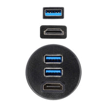 Load image into Gallery viewer, Install Bay IBR115 HDMI® + 2 USB 3.0 Flush Mount - Retail Pack