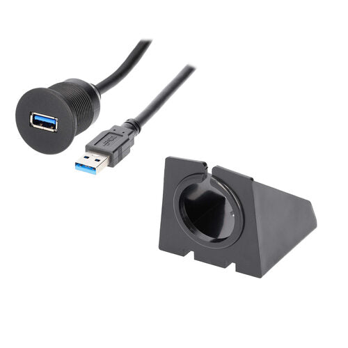 Install Bay IBR116 USB 3.0 Charge And Data Flush Mount - Retail Pack