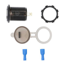 Load image into Gallery viewer, Install Bay IBR117 Type C + USB 3.0 4X Charge + Voltmeter Flush Mount - Retail Pack