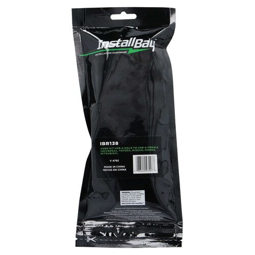 Install Bay IBR138 USB Kit USB-A Male USB-A Female