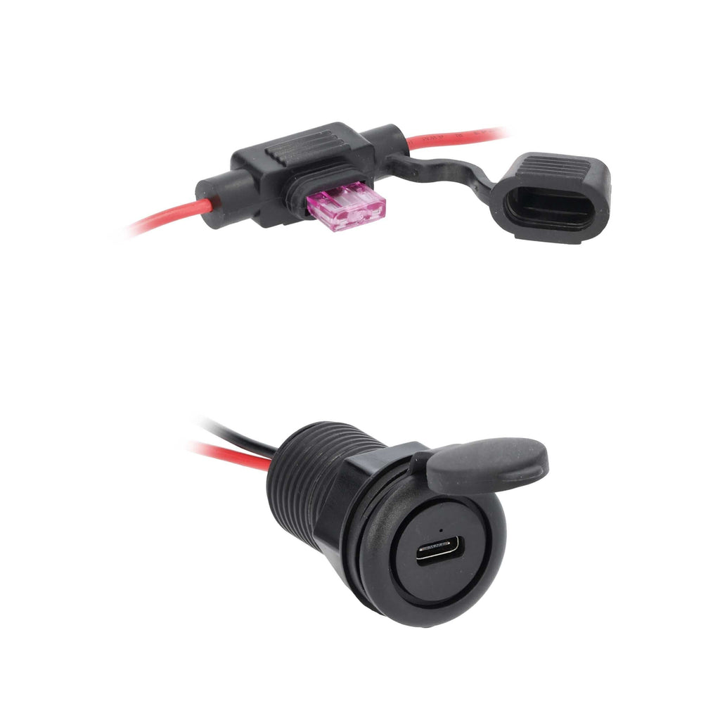 Install Bay IBR142 Flush Mount USB Type-C Charging Socket