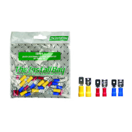 Install Bay IBR14 Quick Disconnects Assorted .250 Vinyl - Retail Pack